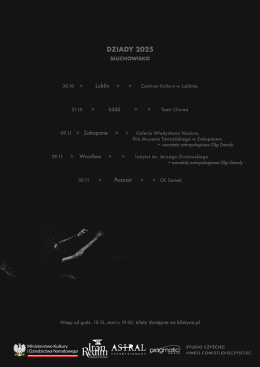 Zakopane Wydarzenie Inne wydarzenie Dziady 2025. Słuchowisko